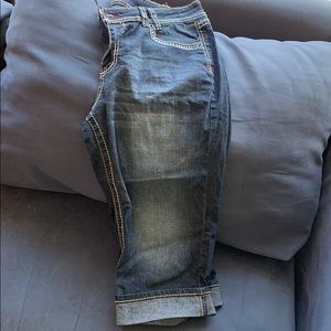 Cute Jean Capris! NWOT